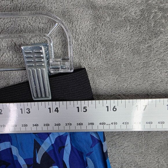 Mens Vintage Walt Disney World Blue Mickey Mouse Swim Trunks 100% Cotton Size M - Picture 10 of 13